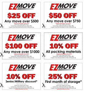 EZ Move coupons.