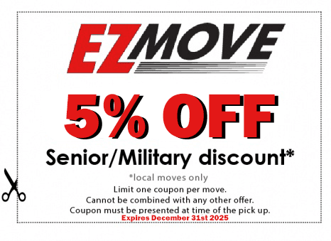 ez move coupons senior military