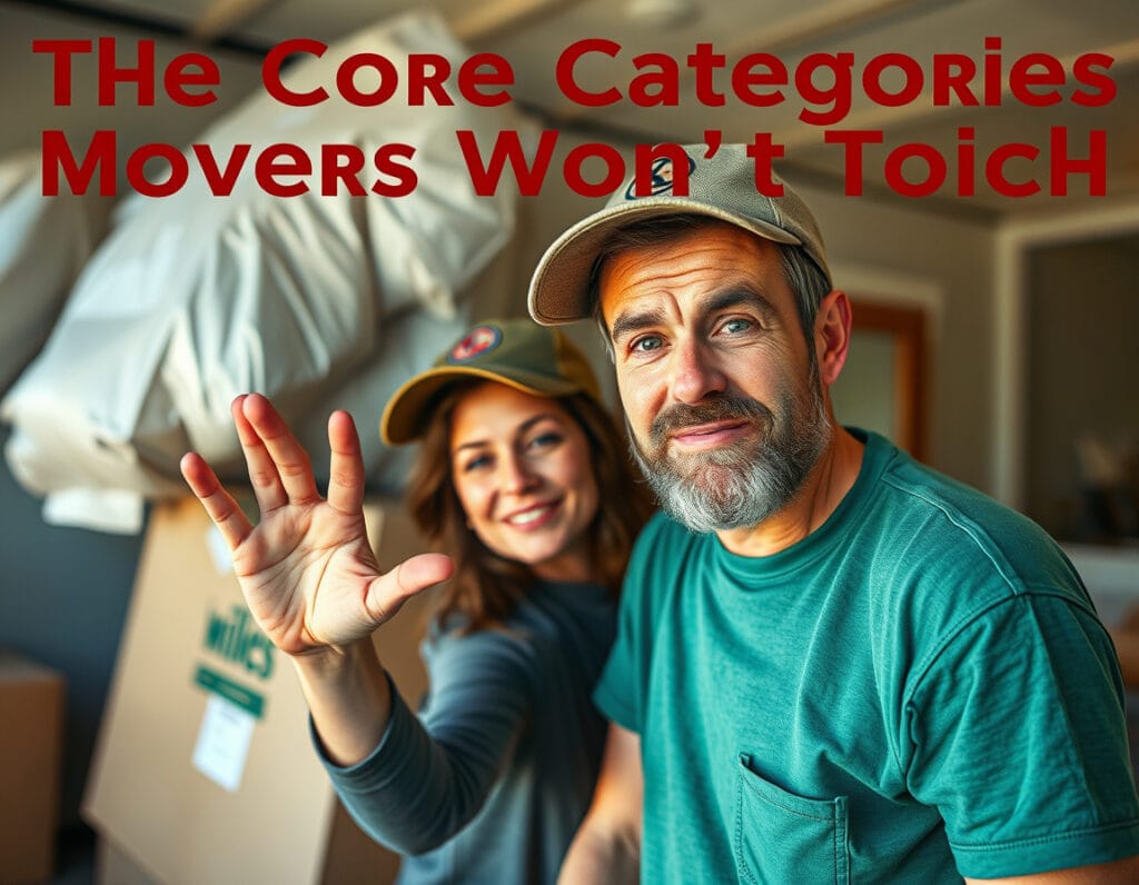 The Core Categories Movers Won't Touch — moving company, Tucson