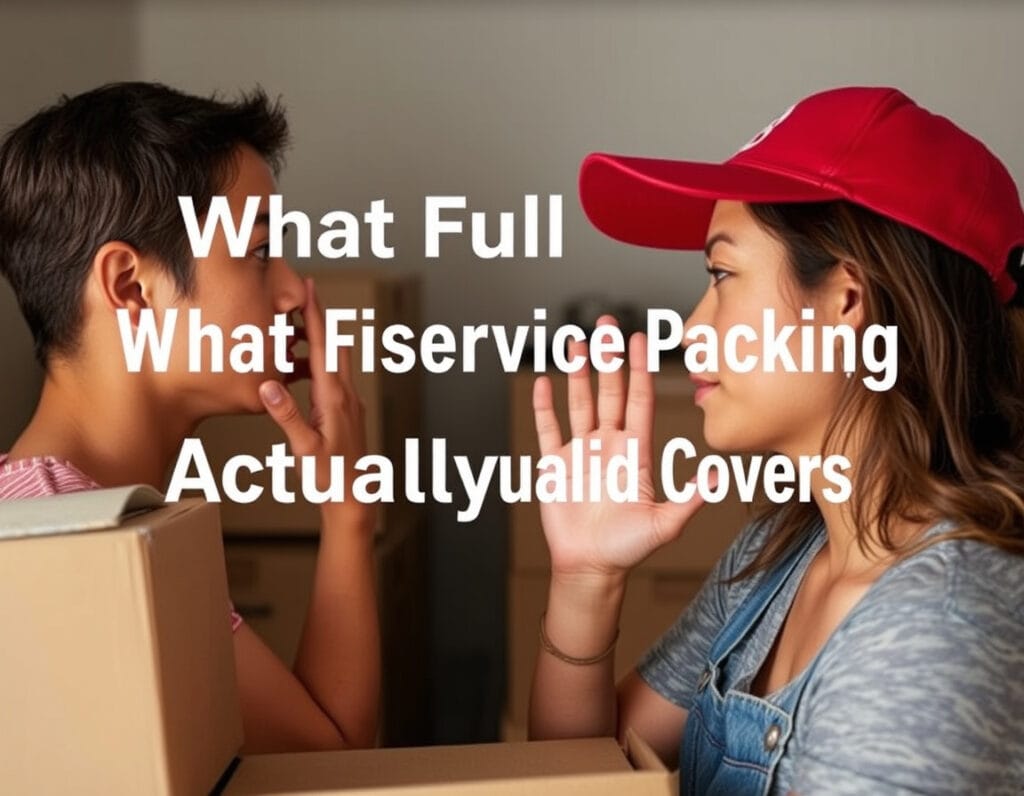 What Full-Service Packing Actually Covers — moving company, Tucson