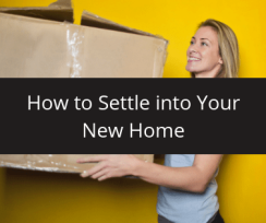 How to Settle into Your New Home